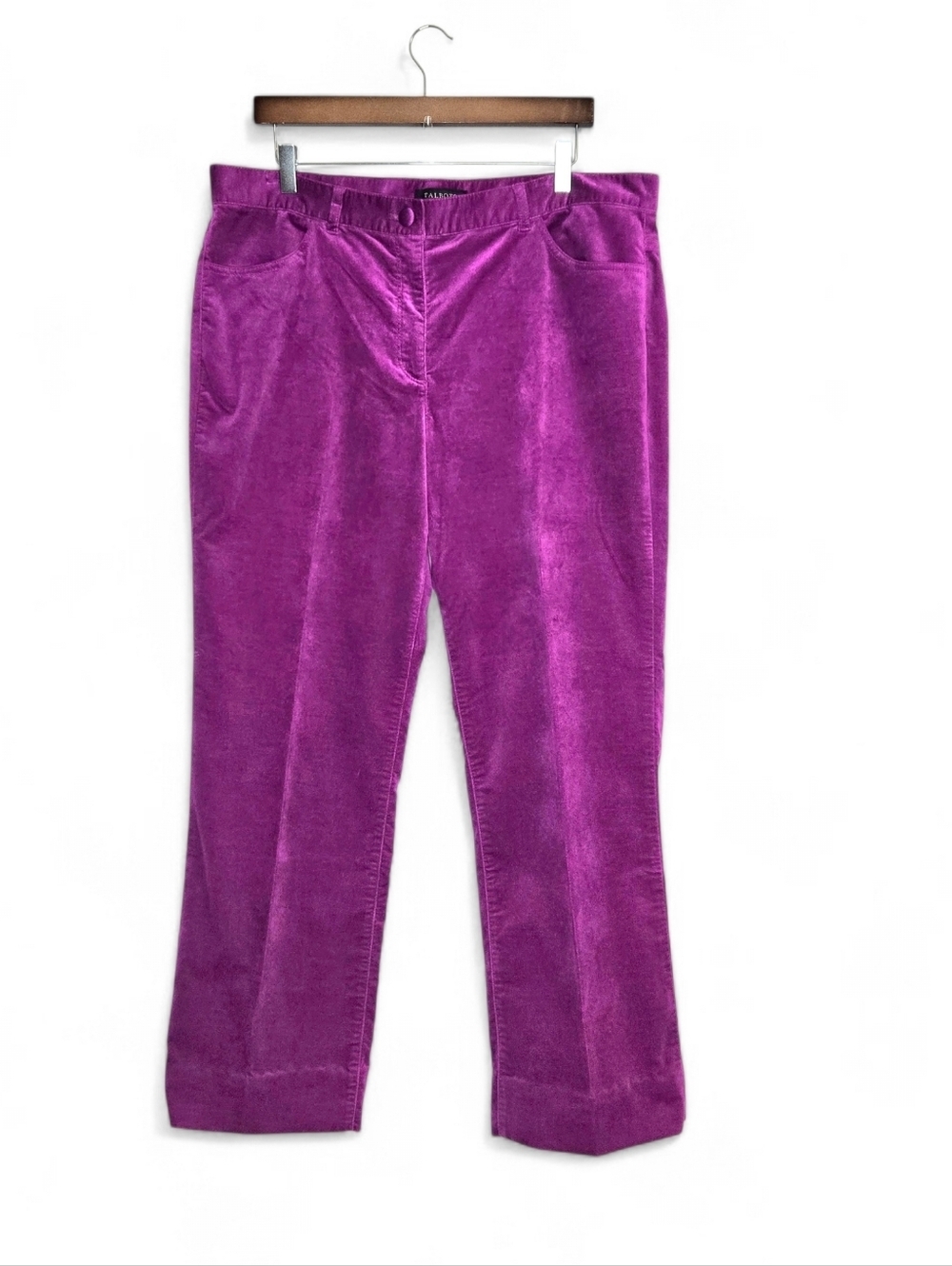 Talbots Velvet Jeans/pants, Fushia 16
